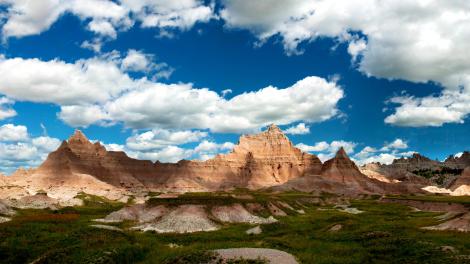 恶土国家公园丘陵景观
