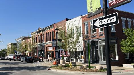 密苏里州利伯蒂市中心