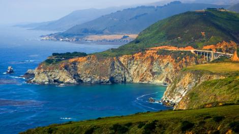 Highway One Discovery Route in Big Sur, California