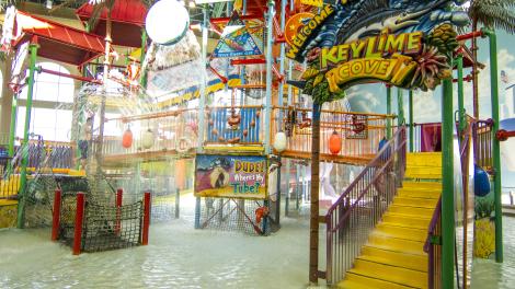 KeyLime Cove indoor water park in Lake County, Illinois KeyLime Cove indoor water park in Lake County, Illinois