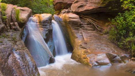 Kanarraville Falls in Cedar City, Utah