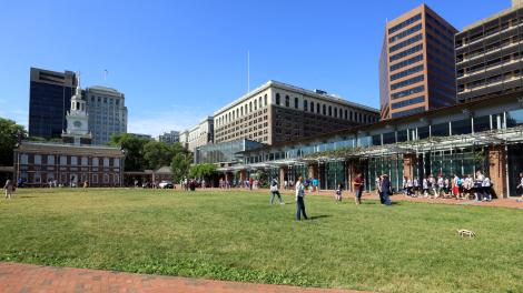 Independence Park is a bustling hub of activity