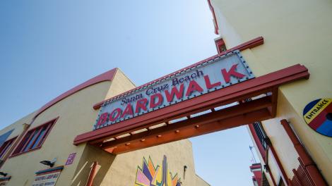 圣克鲁斯海滩栈道 圣克鲁斯海滩栈道