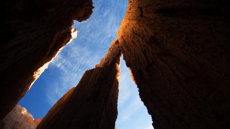 大教堂峡谷州立公园绝美的峡谷美景