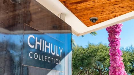 弗罗里达圣彼得堡奇胡利美术馆入口