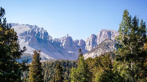 Mountain views in Great Basin National Park, Nevada