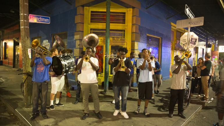 Musicians on Frenchmen Street Musicians on Frenchmen Street