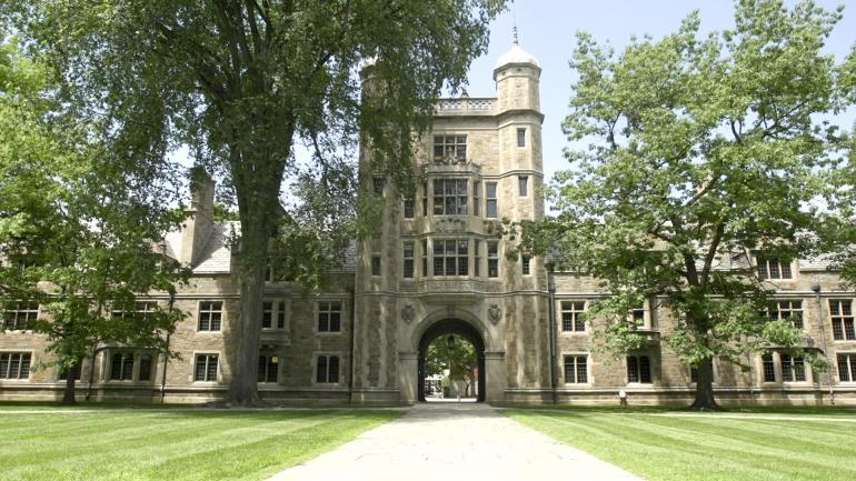 密歇根大学美丽古老的建筑 密歇根大学美丽古老的建筑