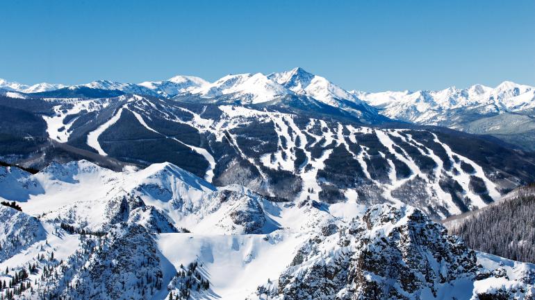 韦尔度假村雪景 韦尔度假村雪景