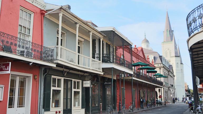 Go for a jog through the streets of New Orleans and take in the architecture Go for a jog through the streets of New Orleans and take in the architecture