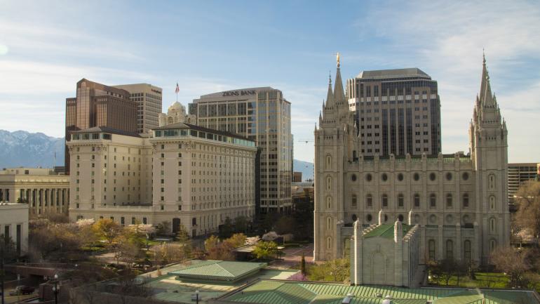 圣殿广场的历史建筑