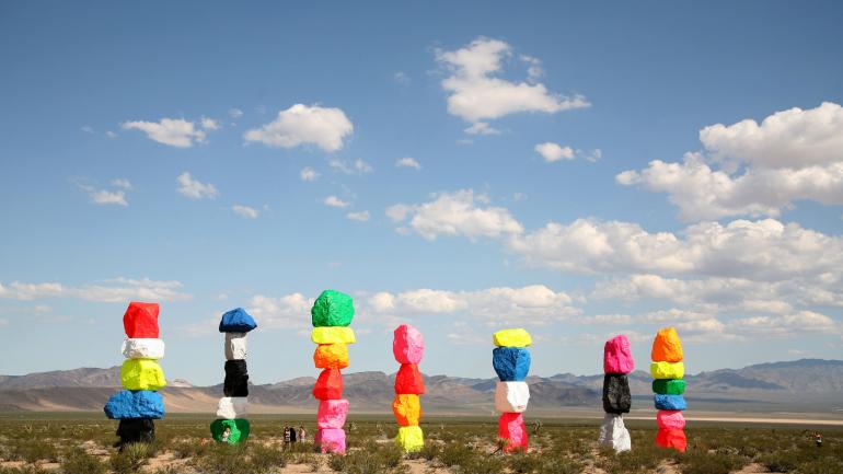 Las Vegas Seven Magic Mountains Las Vegas Seven Magic Mountains