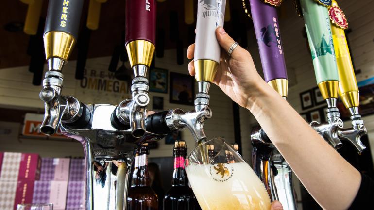 纽约州库波斯顿的Brewery Ommegang有着种类繁多的啤酒 纽约州库波斯顿的Brewery Ommegang有着种类繁多的啤酒