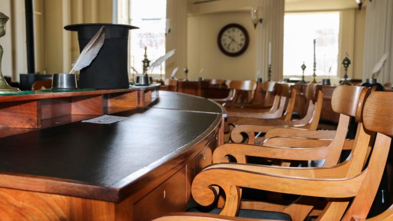 旧州政府大楼内的代表大厅