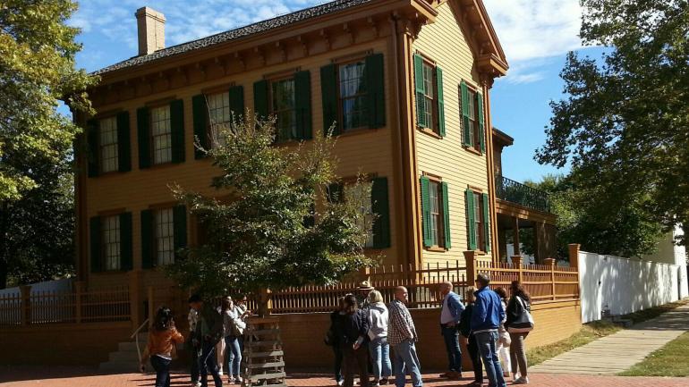 林肯斯普林菲尔德故居外观