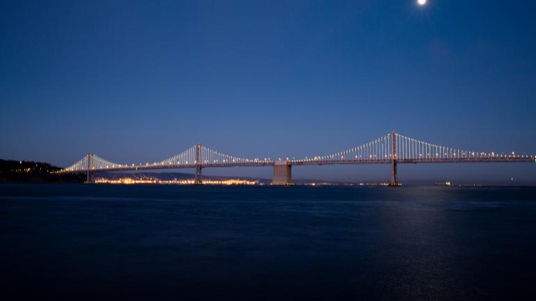 海湾大桥夜景 海湾大桥夜景