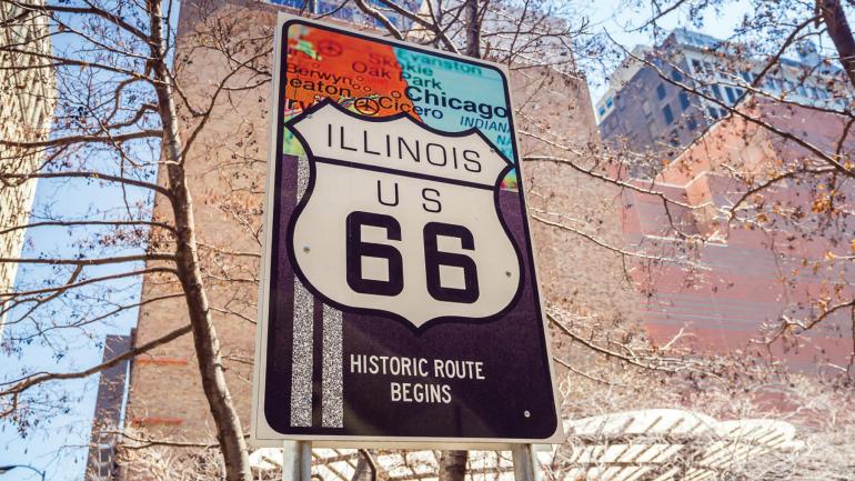 66号公路的起始点