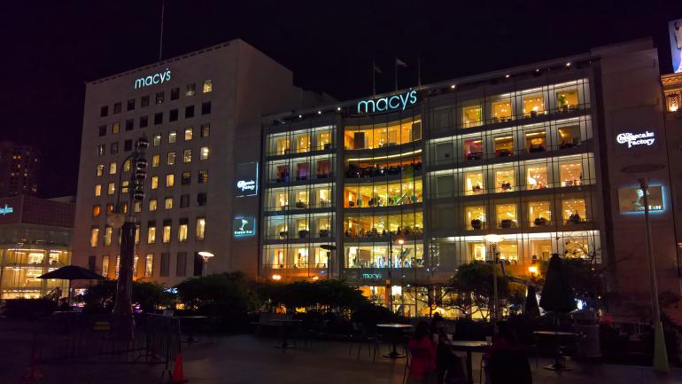 在联合广场的梅西百货