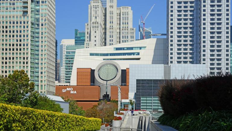 旧金山现代艺术博物馆外观 旧金山现代艺术博物馆外观