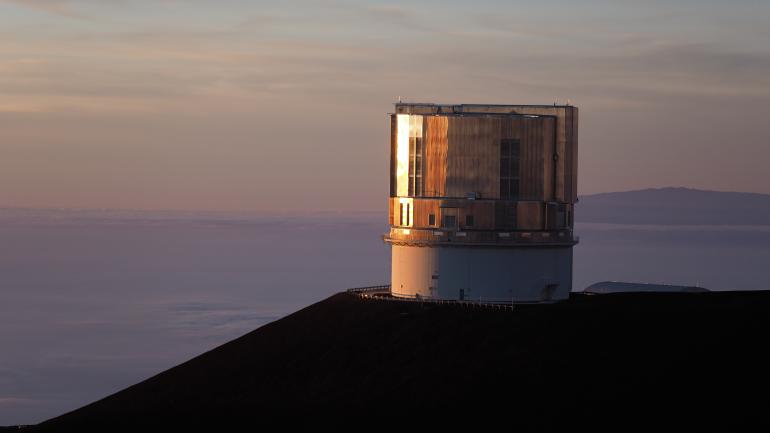 莫纳克亚山顶的斯巴鲁望远镜