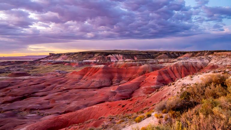 Painted Desert 国家公园的美景 Painted Desert 国家公园的美景