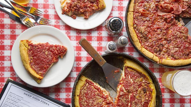 芝加哥深盘披萨