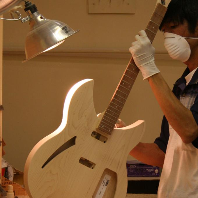 在加利福尼亚州圣安娜制作的 Rickenbacker 吉他 在加利福尼亚州圣安娜制作的 Rickenbacker 吉他