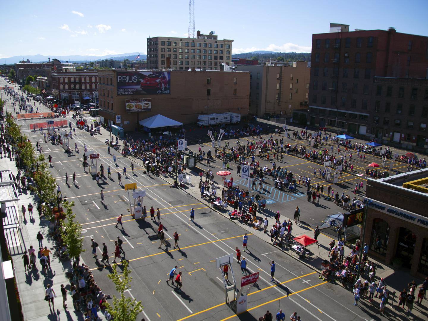 Spokane Hoopfest 比赛场地 Spokane Hoopfest 比赛场地