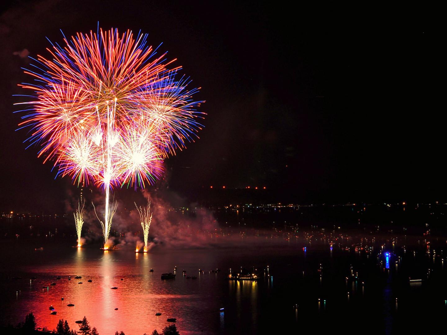 Lights on the Lake Fireworks 国庆烟火表演 Lights on the Lake Fireworks 国庆烟火表演