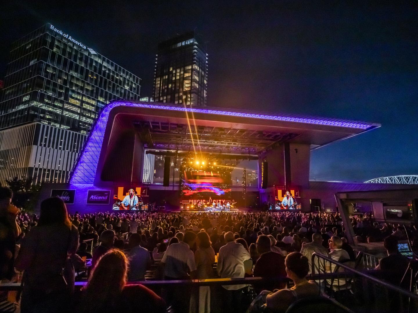 田纳西州纳什维尔 Ascend Amphitheater 露天剧场 田纳西州纳什维尔 Ascend Amphitheater 露天剧场