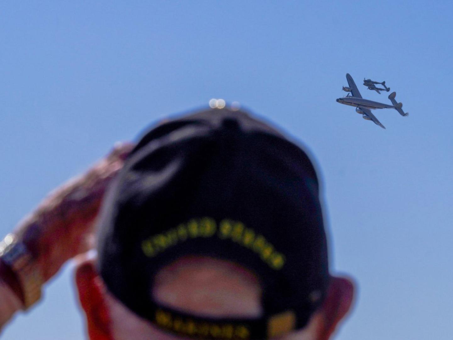 在加利福尼亚州兰乔科尔多瓦观看加州首府航空展