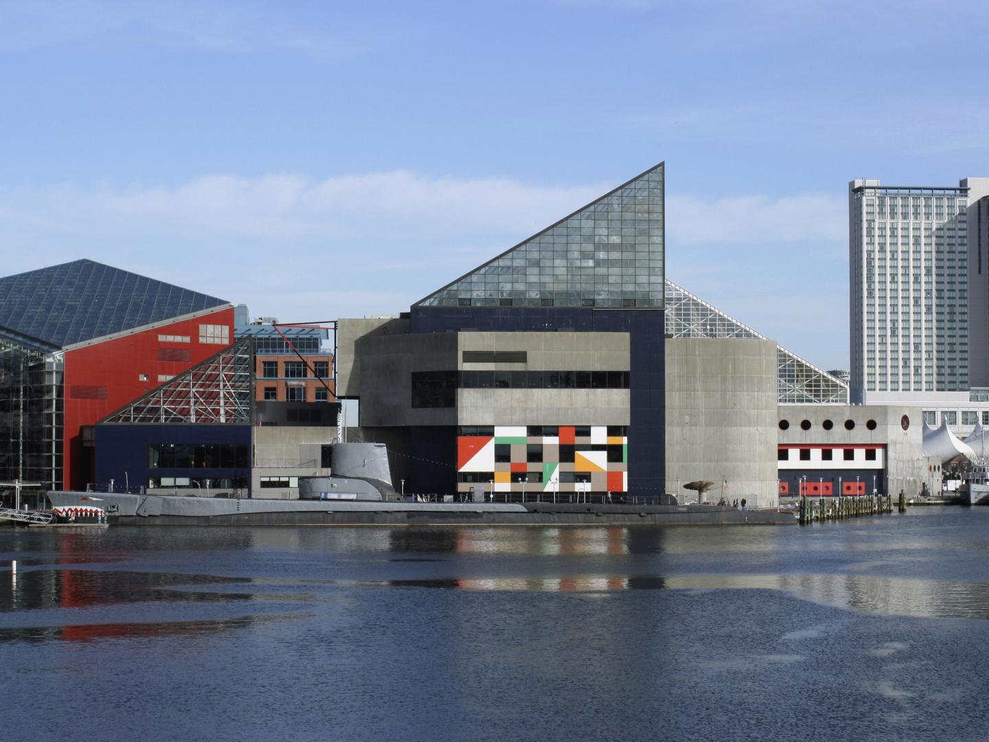 巴尔的摩港的国家水族馆