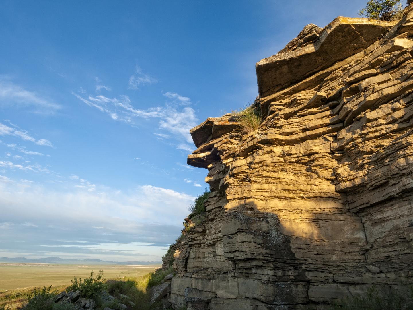 原住民野牛跳崖州立公园