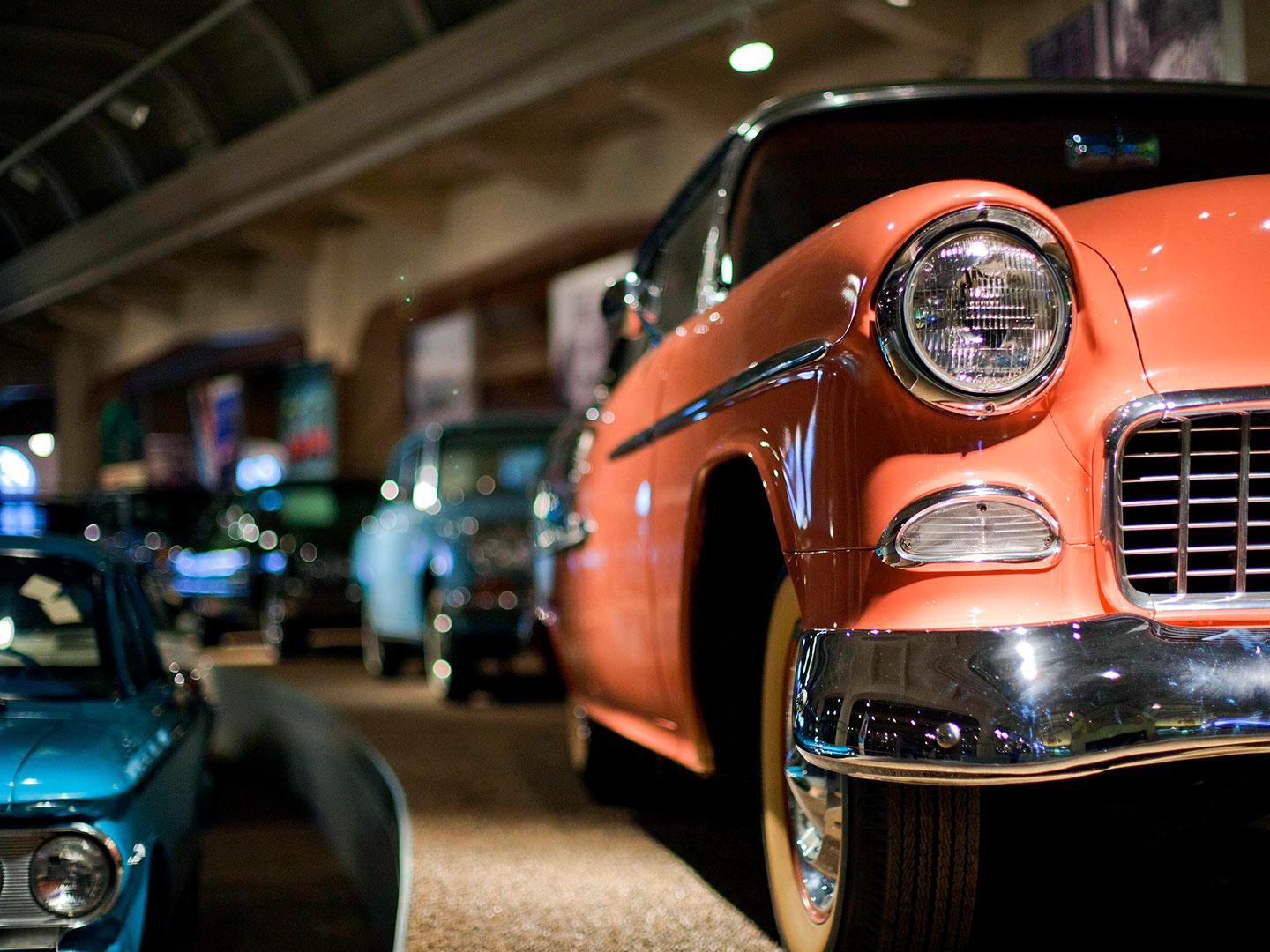 亨利·福特美国创新博物馆展出的经典车款