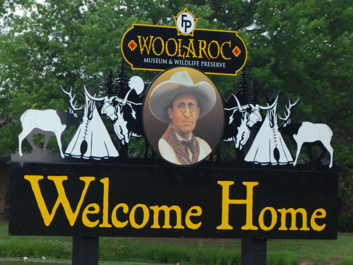 俄克拉荷马州巴特尔斯维尔的伍拉罗克博物馆及野生动物保护区