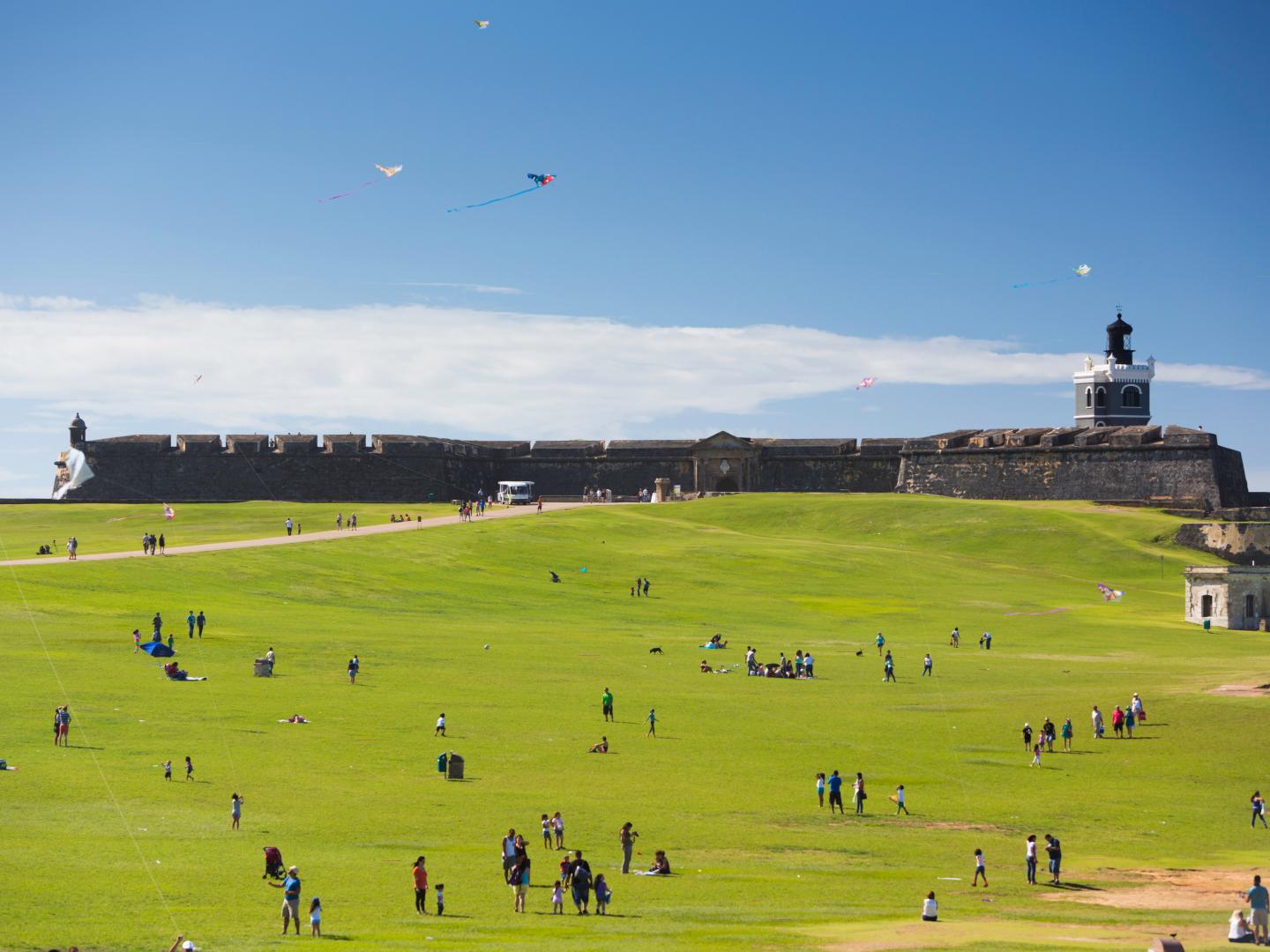 波多黎各圣胡安国家历史遗迹中的圣费利佩德尔摩罗城堡