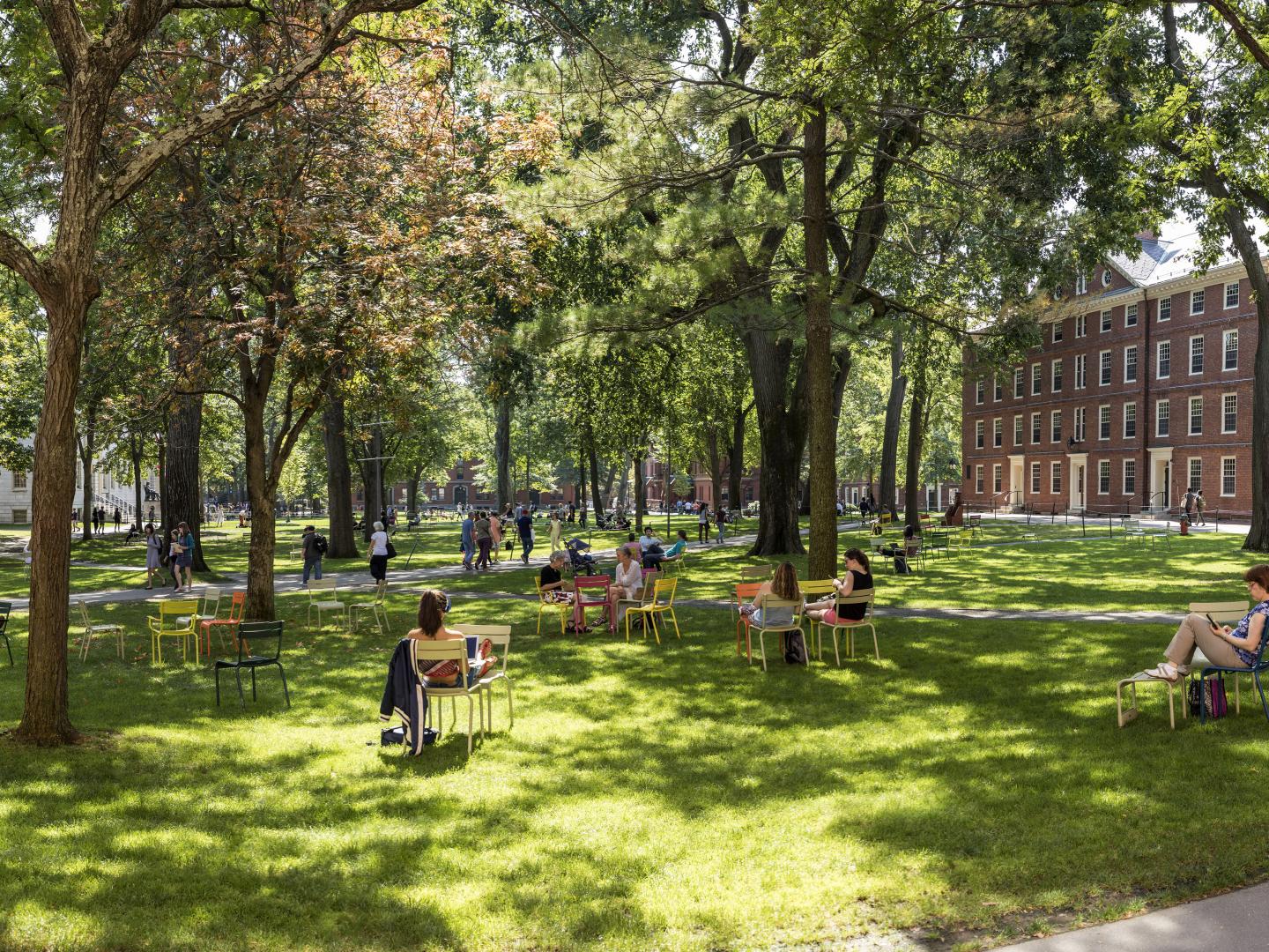 马萨诸塞州坎布里奇的哈佛广场