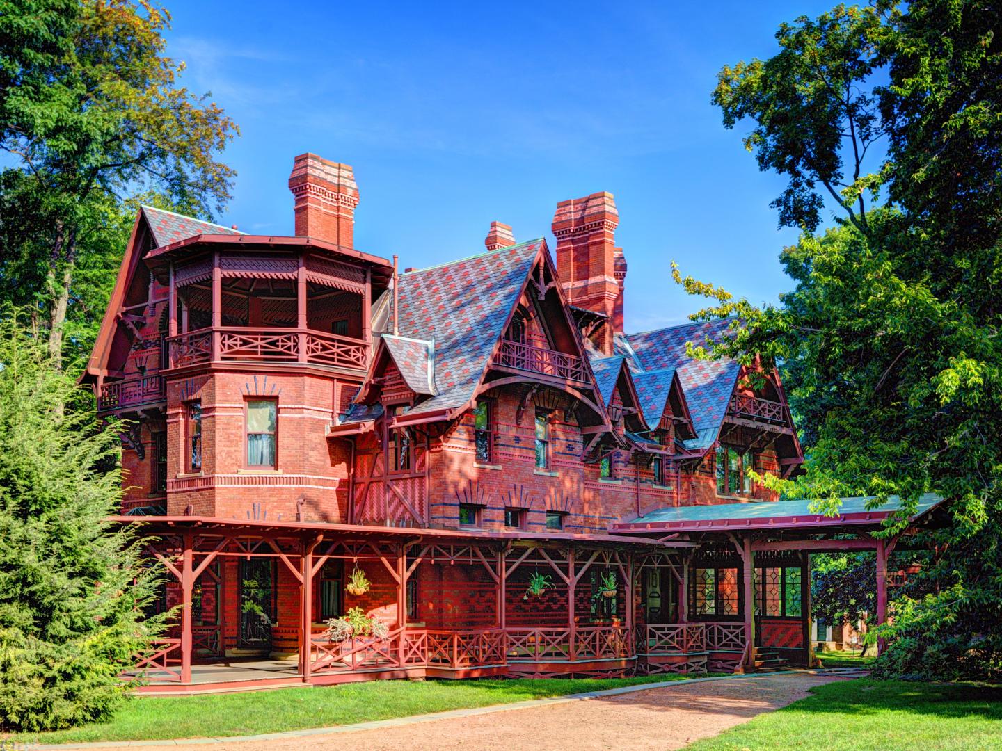 康涅狄格州哈特福德的马克·吐温故居博物馆