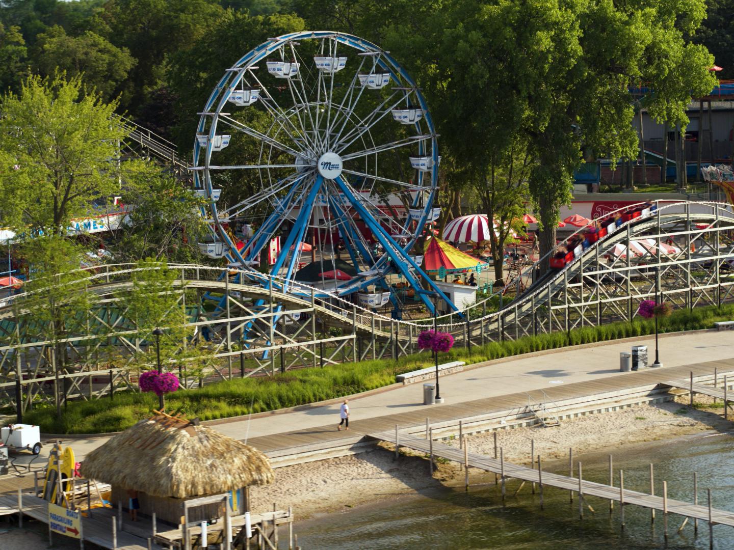 爱荷华州阿诺德斯公园游乐园