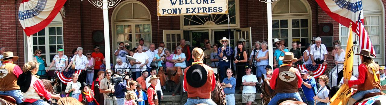 密苏里州圣约瑟夫的小马快递(Pony Express)国家博物馆 密苏里州圣约瑟夫的小马快递(Pony Express)国家博物馆