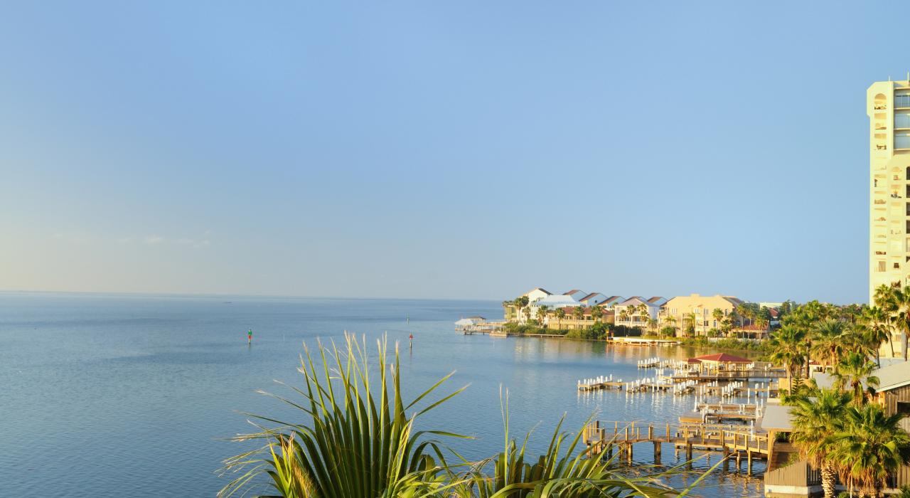 Serene day along the Gulf of America