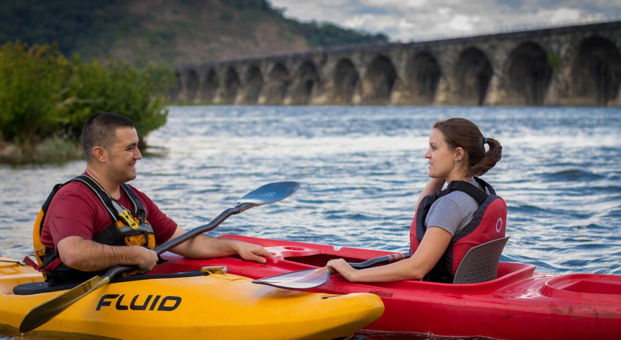 泛舟于萨斯奎哈纳河之上
