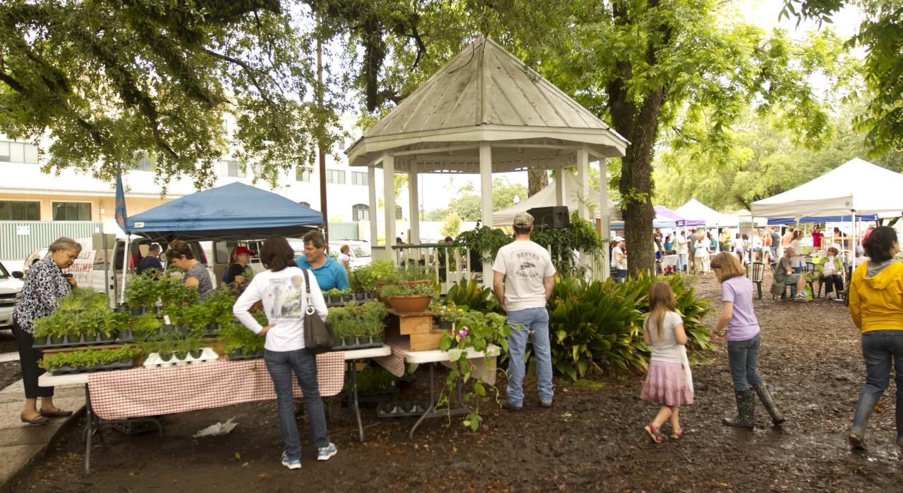 路易斯安那州北岸的农贸市场