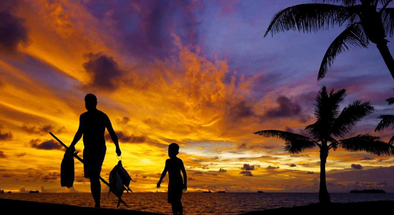 菲律宾海上的度假胜地