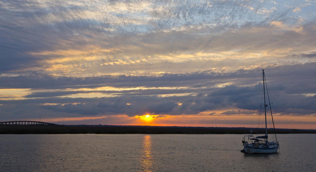 佐治亚州的圣西蒙斯岛从不缺少令人屏息的美景