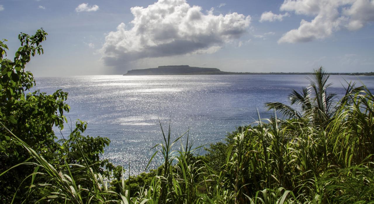 欣赏海湾景致的有利位置