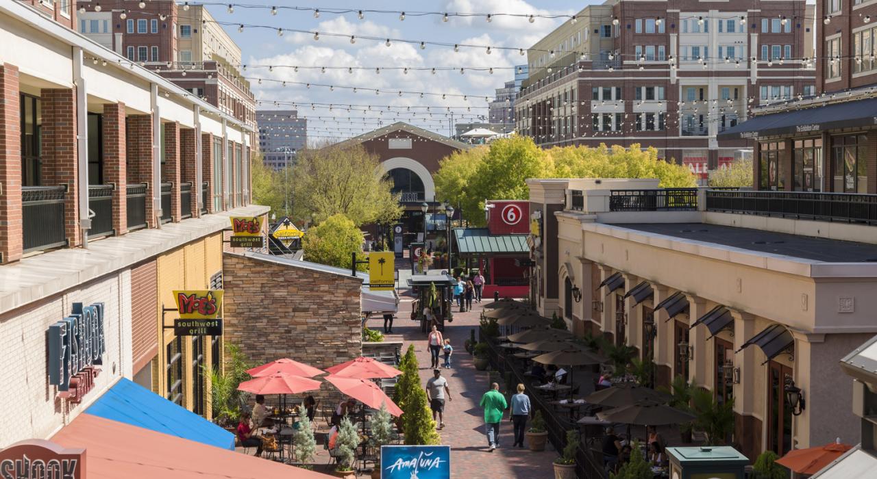 亚特兰大中城区餐厅林立