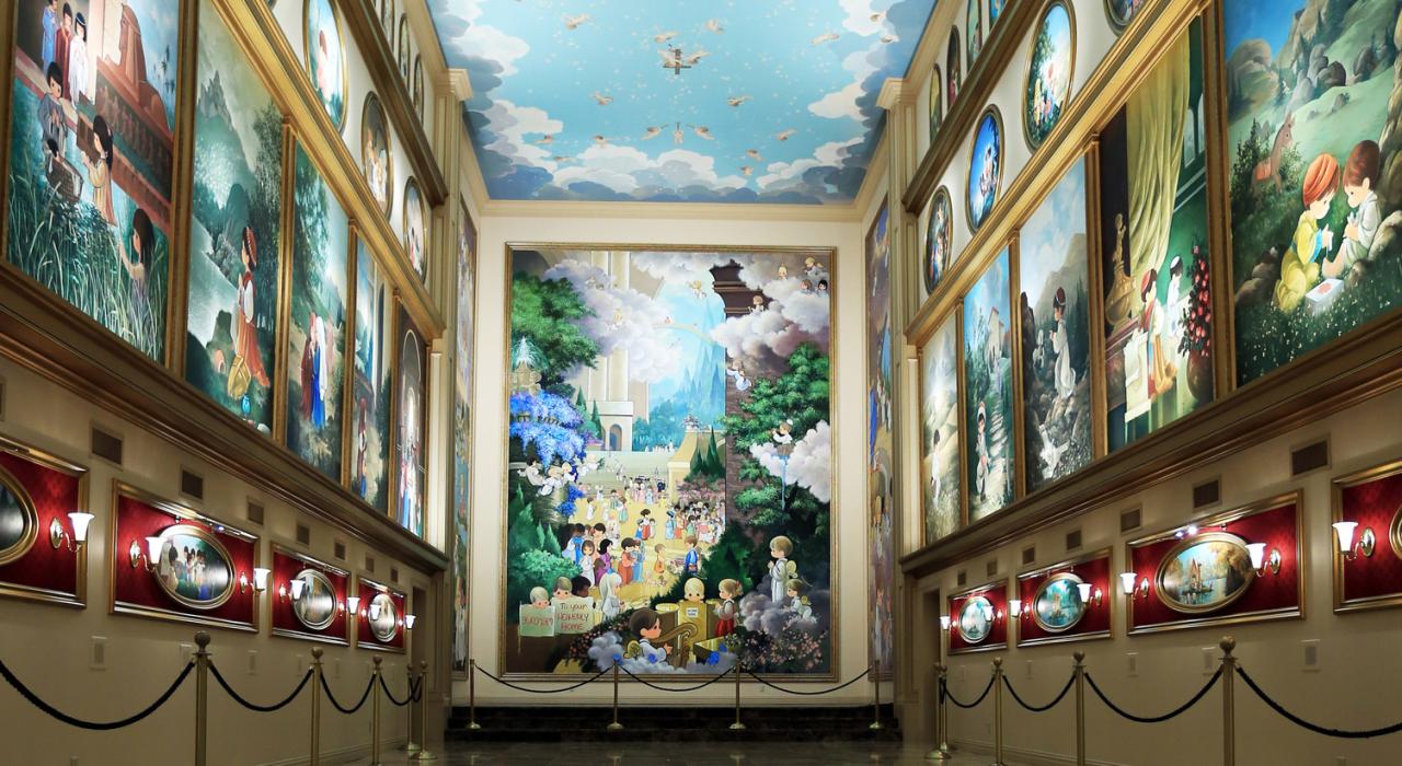 Precious Moments 教堂内景 Precious Moments 教堂内景