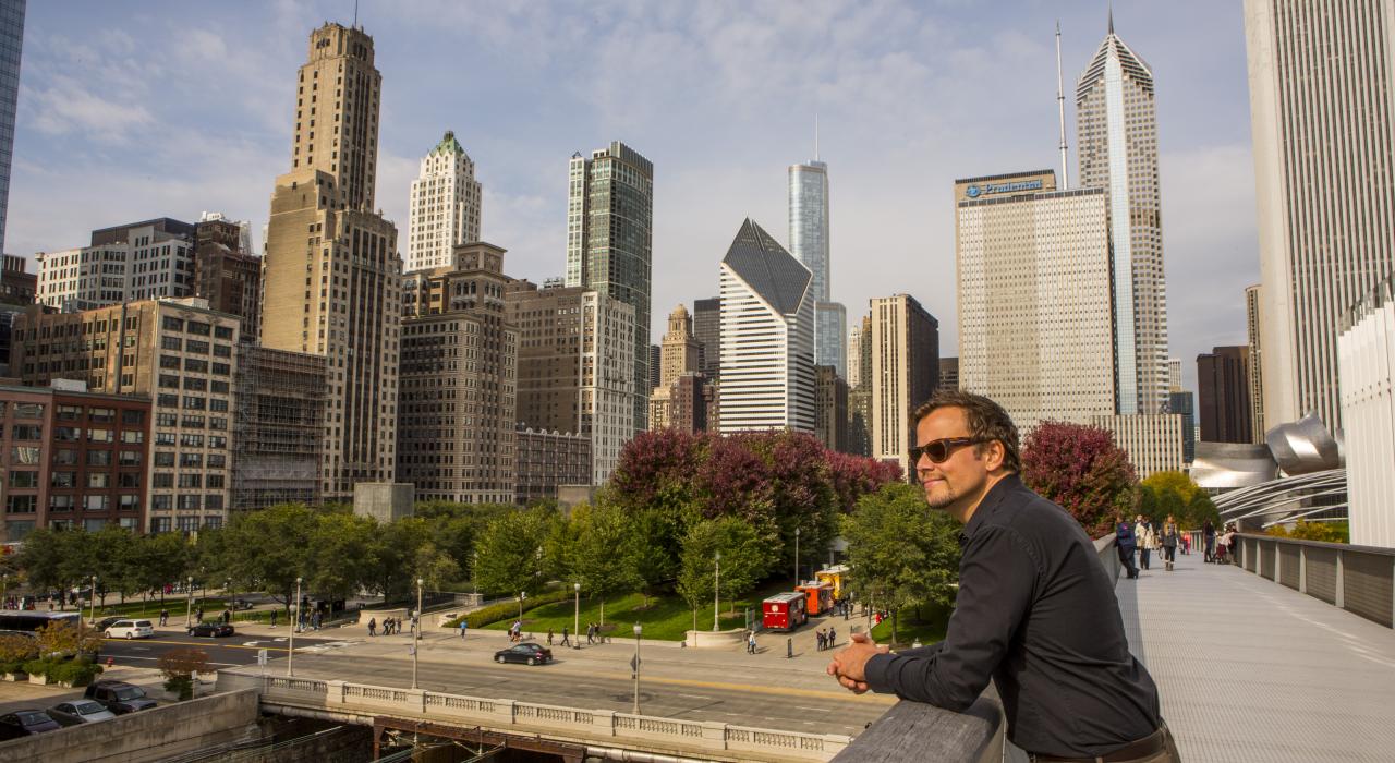尽情欣赏芝加哥的都市风光