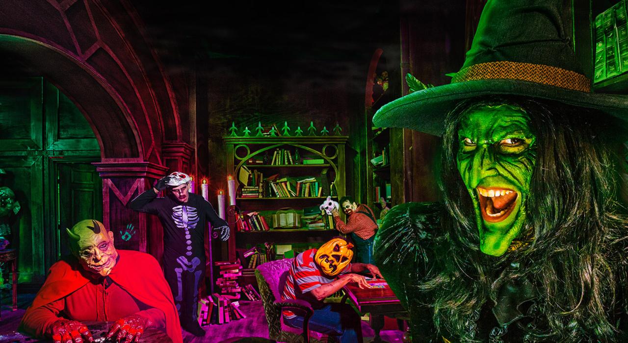 诺氏百鬼园拥有公认的全球最大万圣节活动，这里有数以千计的“鬼怪”等待着您